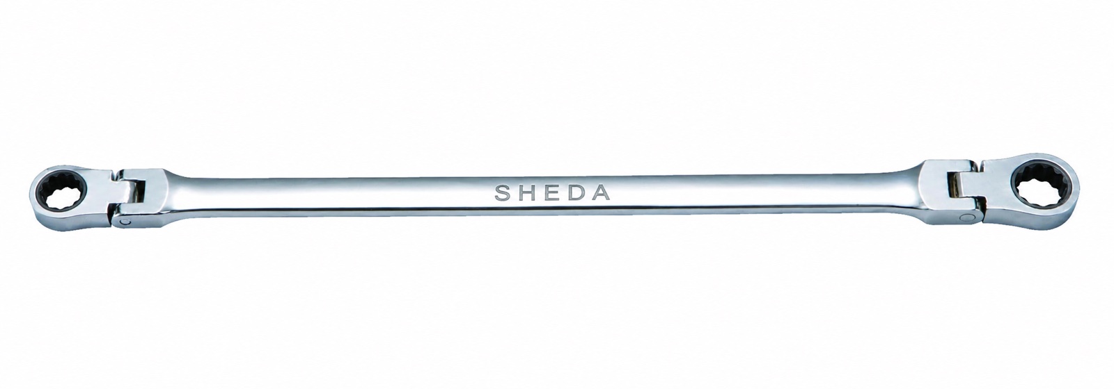 Double Flexible Head Ratchet Wrench