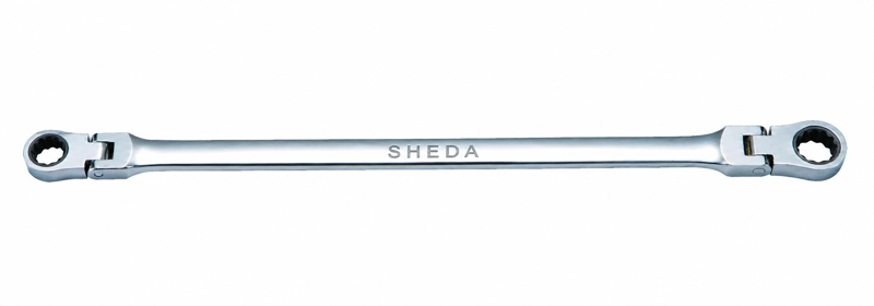 Double Flexible Head Ratchet Wrench